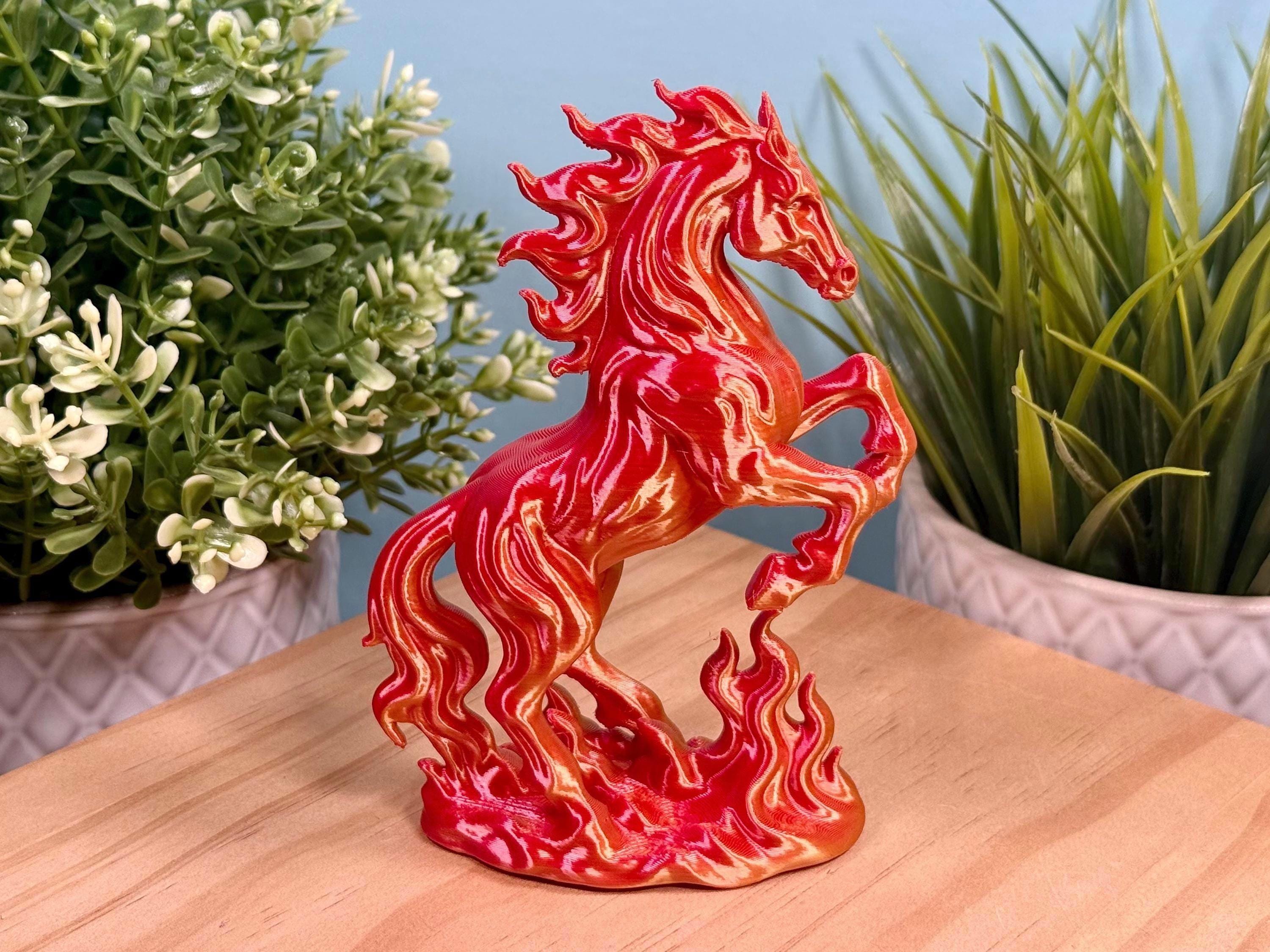 Statue de cheval marron - Canada