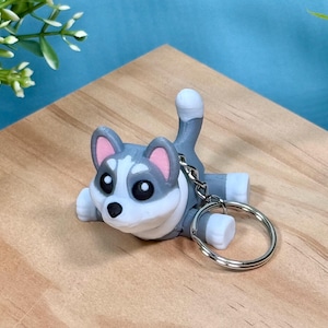 Husky Key Chain