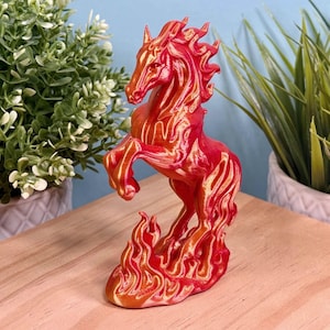 3D Printed Fire Horse Figurine | Lunar New Year 2026 image 5