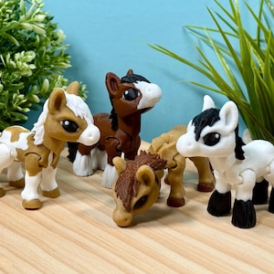 Pony en miniatura 3D