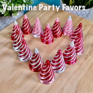 3D Printed Valentine Mini Impossible Cone Fidget | Silky Color Combinations, Party Favors