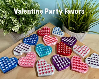 Cuore di cuori di San Valentino stampato in 3D / Regalo di San Valentino / Scambio di regali di classe / Regalo per lei / Regalo per lui