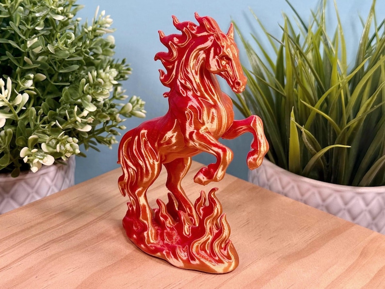 3D Printed Fire Horse Figurine | Lunar New Year 2026 image 4
