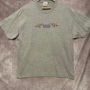 VINTAGE Y2K Sam Adams Beer Brewery T-shirt Gray size M