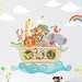 Susan Lane reviewed Noahs Ark Wall Decal Reusable Fabric Wall Decal Non-toxic NO PVCs, SDR