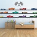 cbuge reviewed Race Car Decals 24 FEET ROADWAY Reusable Decal Non-toxic Fabric Wall Decals for Kids, A181