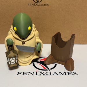 Tonberry - DeckBox | Caja para cartas TCG con compartimento de dados | Final Fantasy