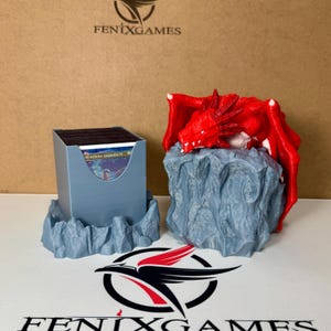 Dragon DeckBox | Tribal Commander, EDH, CEDH, Pokemon, TCG