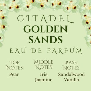 Golden Sands Eau De Parfum, Floral Perfume, Romantic Perfume, Perfume for Women, Evening Wear, Gift For Her