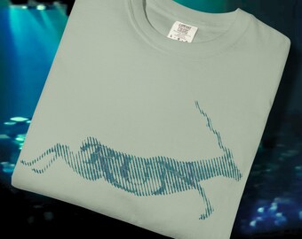 Run Like an Antelope Phishshirt  for Phishfan gift Minimal Line Art Phishlot T-Shirt Comfort Colors Garment Dyed Tee for Lot-Kid & Jam Band