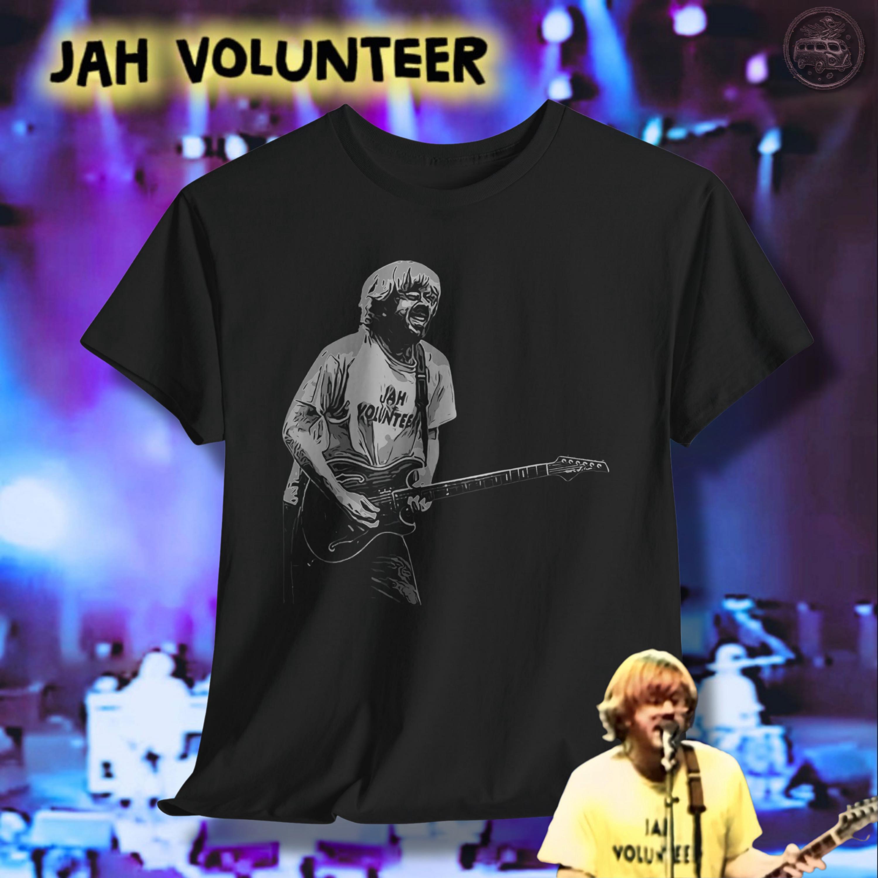 Trey-anastasio-shirt Retro 1998-jah-volunteer Graphic Tee for