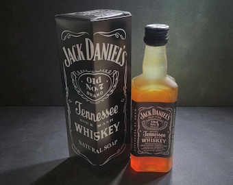 Handmade Whiskey Soap for Men Alcohol Inspired Gift
