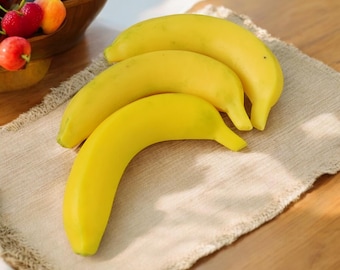 Bananen Seife Handgemachte Realistische Obst Food Lover Geschenke Tropical Hochzeitsbevorzugungen