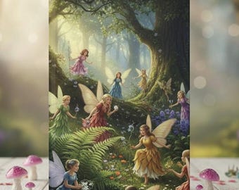 Sugarplum Fairies Forest Hardcover Journal, Celestial Witchy Diary