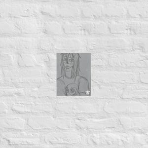 Sketch Pencil Gedrucktes Poster von Serrenathedead