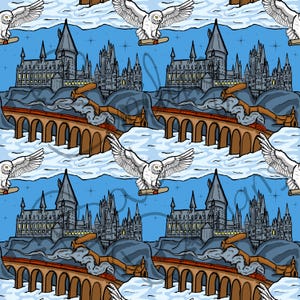 Magic dream Seamless pattern