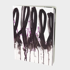 Large notebook with creamy paper 7.25 inches x 10 inches, plain, bullet, graph, or lined paper