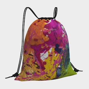 Drawstring Bag versatile tote bag, beach bag, gift for her or him