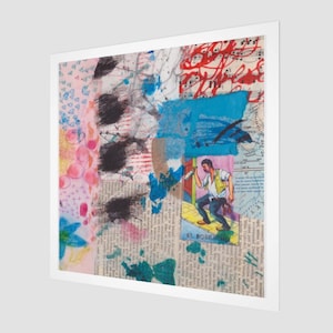 Art Print of original collage: museum quality printing, archival image 1