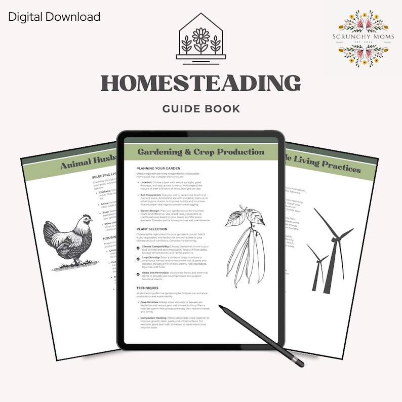 Homesteading Guide Book - Digital - Etsy