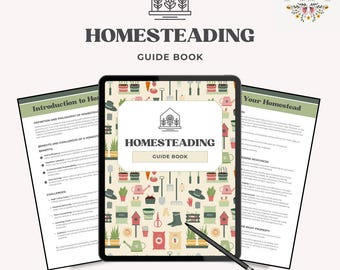 Homesteading Guide Book - Digital