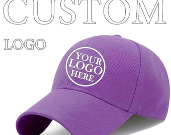 Custom Embroidered Baseball Cap | Personalized Logo Summer Hat