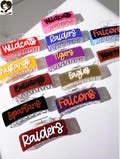 Personalized Game Day Hair Claw Clip: Custom Name Sports Gift product logo