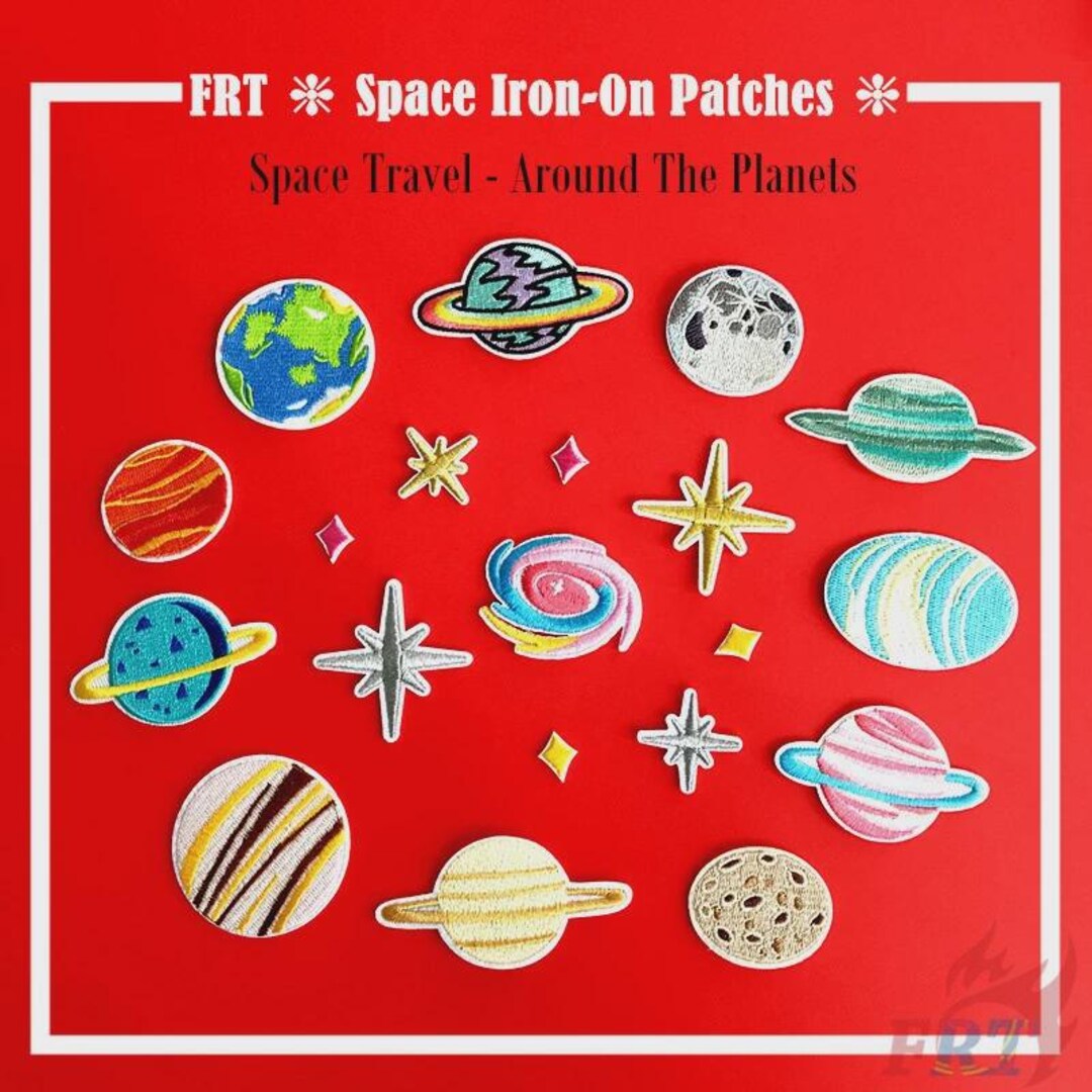 Astronout Patch | Planet Patch | NASA Patch | Space Travel - Planets ...