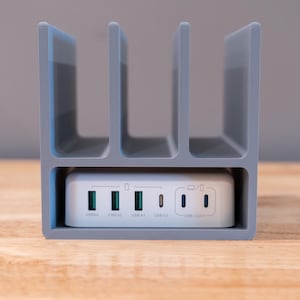 3 Bay Charging Station - Multiple Devices, Family Charging