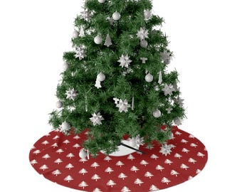 ミッドセンチュリーモダンクリスマスツリースカート、アトミックスター