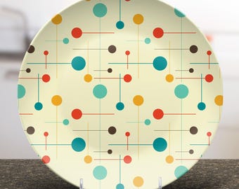 ミッドセンチュリー　プレート デンマーク製　Mid Century Plate ミッドセンチュリーモダン装飾プレート - Etsy 日本