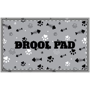 Dog Drool Pad | Pet Mat, Dog Mat, Entrance Rug, Funny Dog Decor, Home Gift for Pet Lovers
