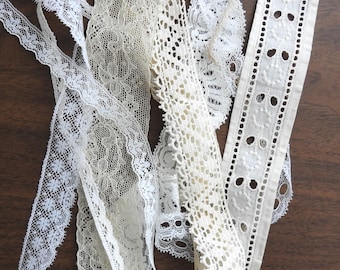 Vintage Trim Lot, 10 Pieces
