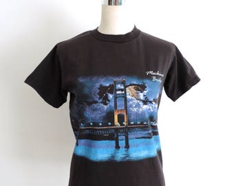 Mackinac Bridge T-shirt Small