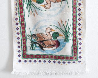 Vintage Mallard Hand Towel