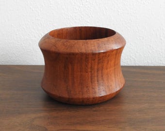 Teak Candle Holder, Goodwood MCM
