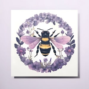 Bumble Bee Cards, Large Note Card, Invites, Birthday, Money Card