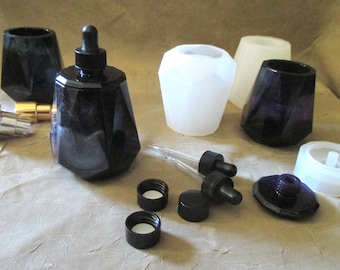 Mold - Perfume Bottle Casting Mold - for Epoxy, Clay or other casting medium