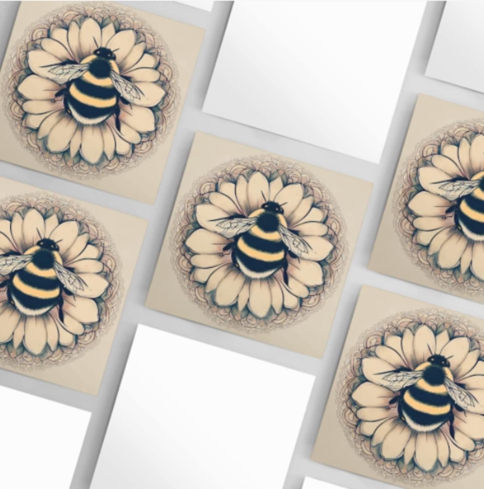 Bumble Bee Cards, Large Note Card, Invites, Birthday, Money Card - Etsy