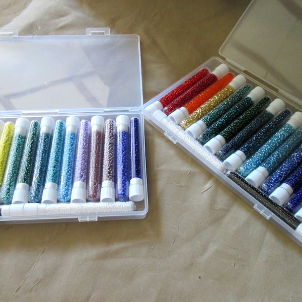 Bead Kit - Miyuki 11/0 Seed Beads Starter Kit - RAINBOW