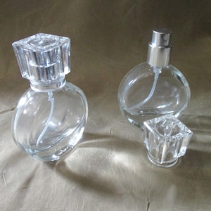 Perfume Bottles, Round Spray Bottles