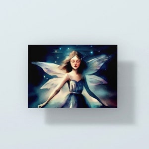 Fairy Cards, Large Note Card, Invites, Birthday, Gift Card image 4