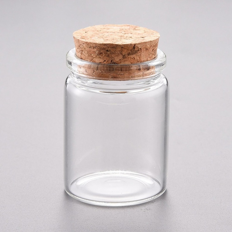 Small Jar with Cork 37X50mm