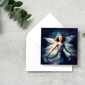 Fairy Cards, Large Note Card, Invites, Birthday, Gift Card image 5