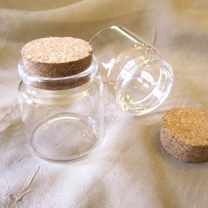 Small Jar with Cork 47x50mm