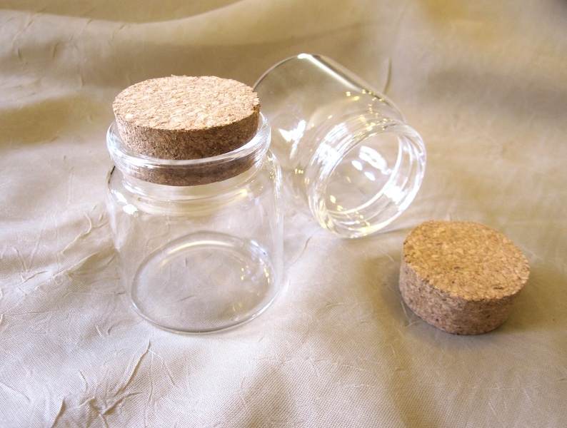 Small Jar with Cork 47x50mm