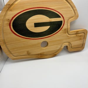 Georgia Bulldogs Wooden Cheese board