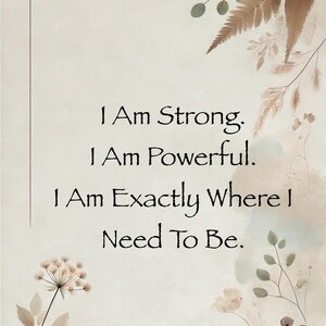 Positive Geburt Affirmation Poster | Motivierendes Geburtszitat Druck | Schwangerschaft & Wehen Ermutigung