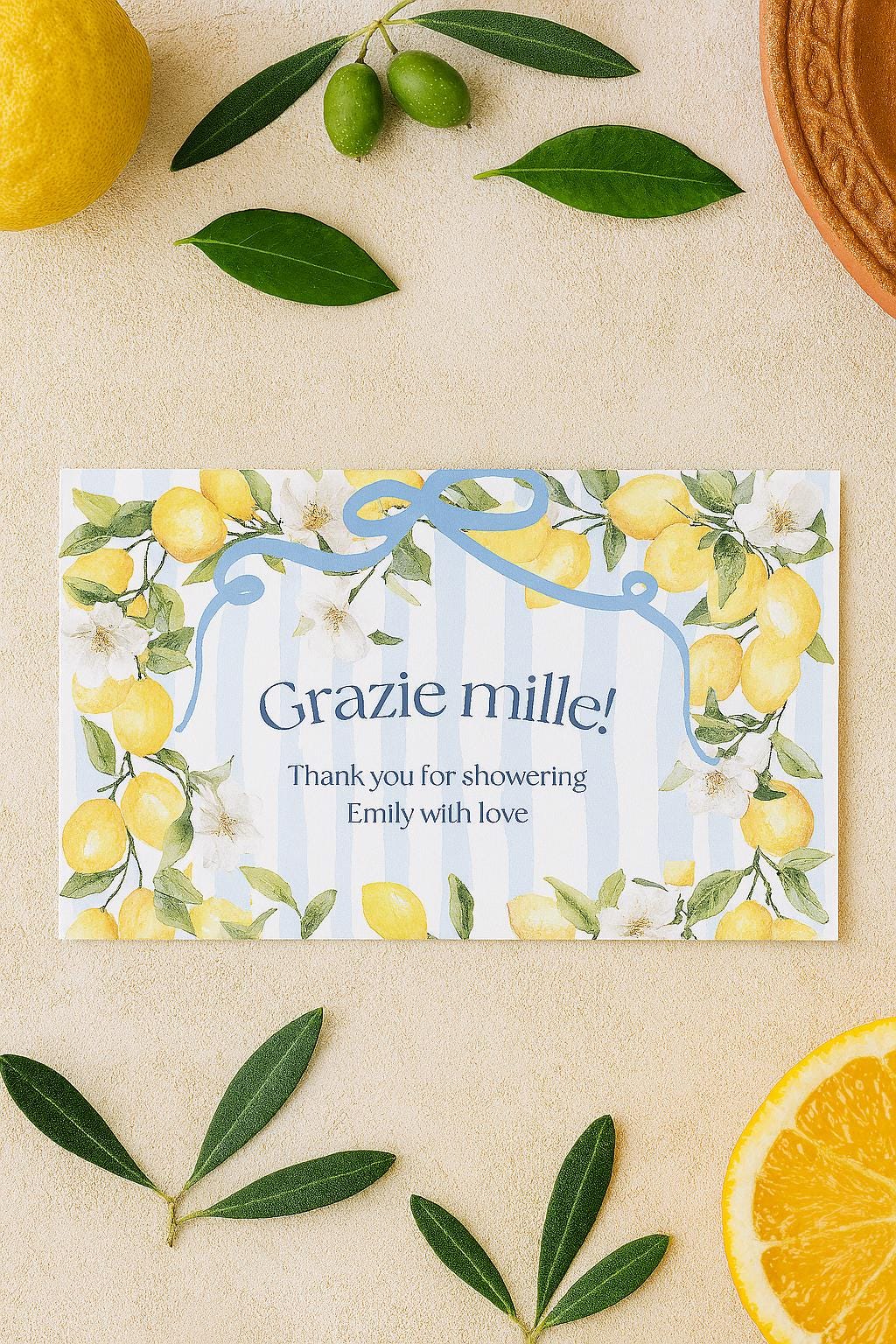 La Dolce Vita Bridal Shower Printable Bundle | Amalfi Summer | Instant ...