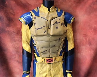 Wolverine Cosplay Costume Damaged Version Wolverine Suit Pro Arm Removable